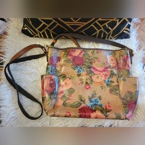 Patricia Nash "Vintage Victorian Garden" Purse / Crossbody